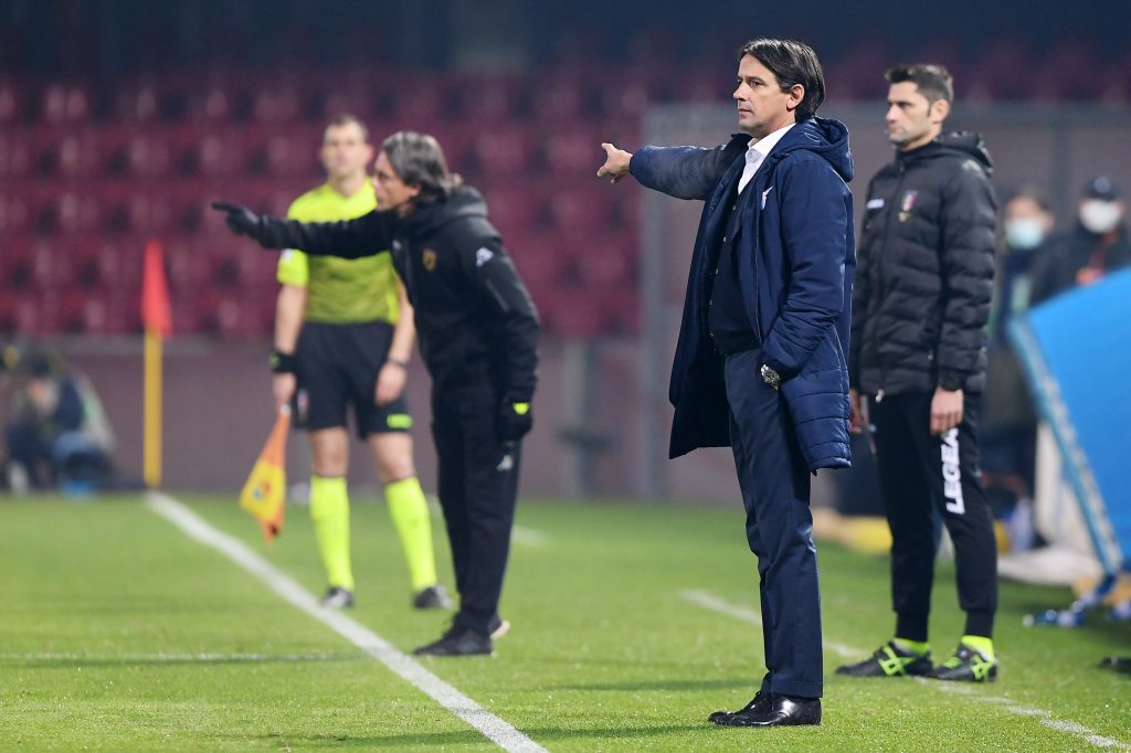 Notizie Lazio, Simone Inzaghi durante Benevento-Lazio