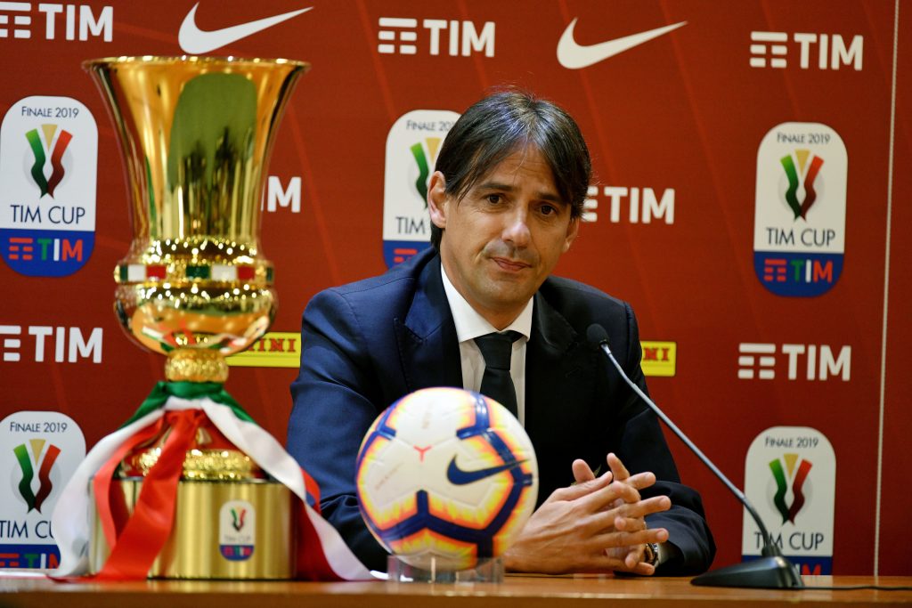 SS Lazio Press Conference - Tim Cup Previews
