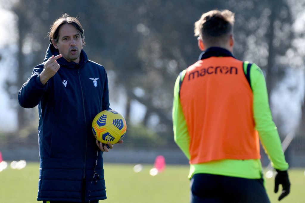 Seduta di scarico per la Lazio a Formello