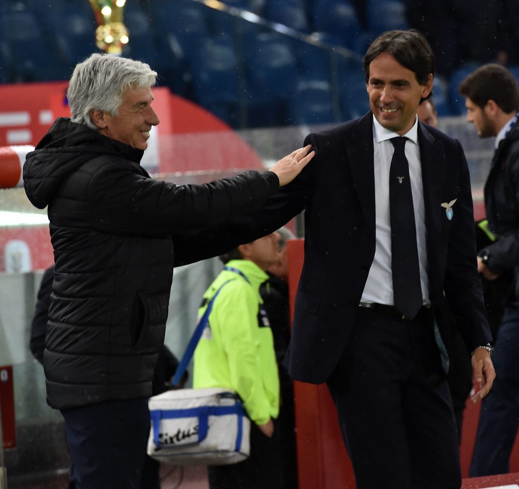 Notizie Lazio, Inzaghi e Gasperini a confronto