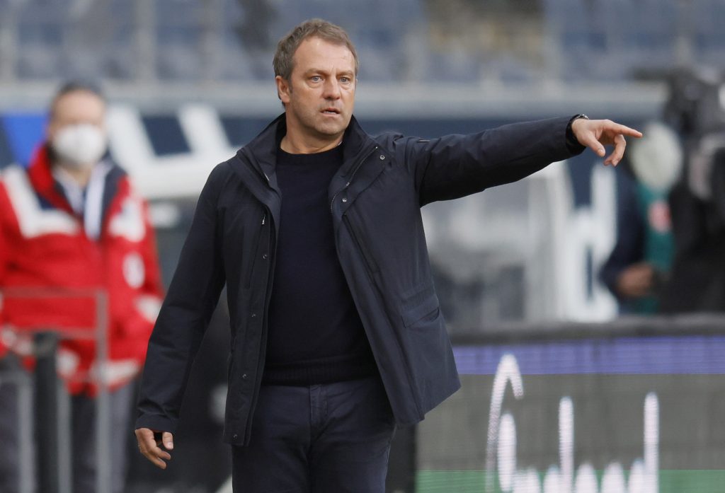 Flick in conferenza stampa