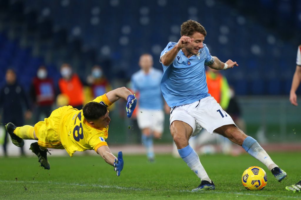 Immobile non segna in campionato da 5 partite