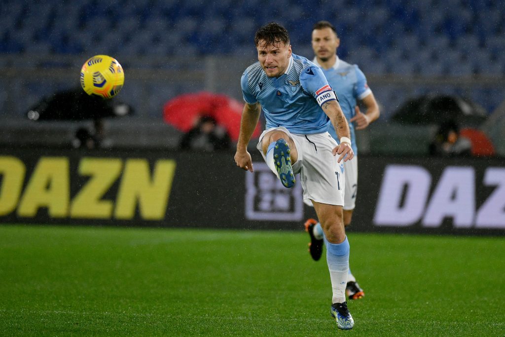 Ciro Immobile sblocca Lazio-Cagliari