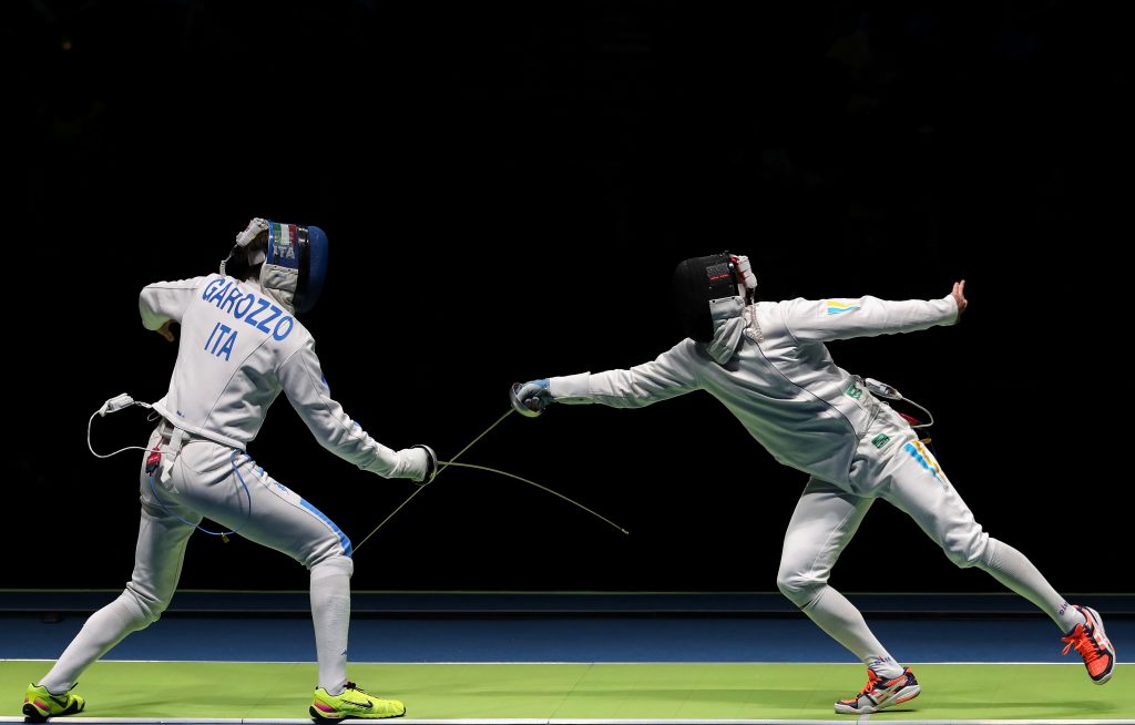 Il campione di scherma è della Lazio grazie a Beppe Signori