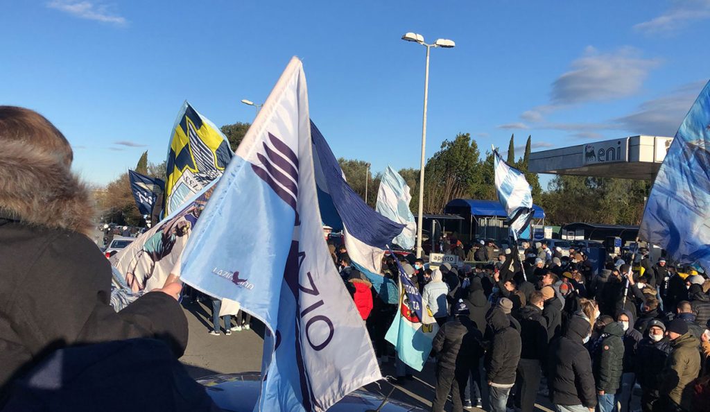 I tifosi biancocelesti si danno appuntamento a Formello