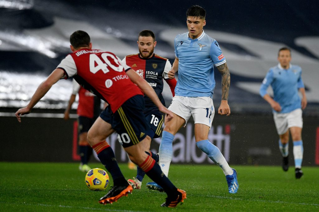 Joaquin Correa contro il Cagliari