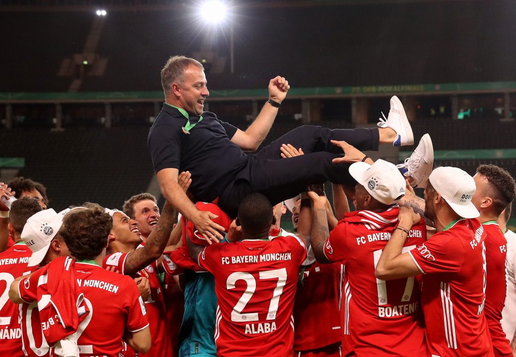 Conferenza stampa di Flick, tecnico del Bayern Monaco