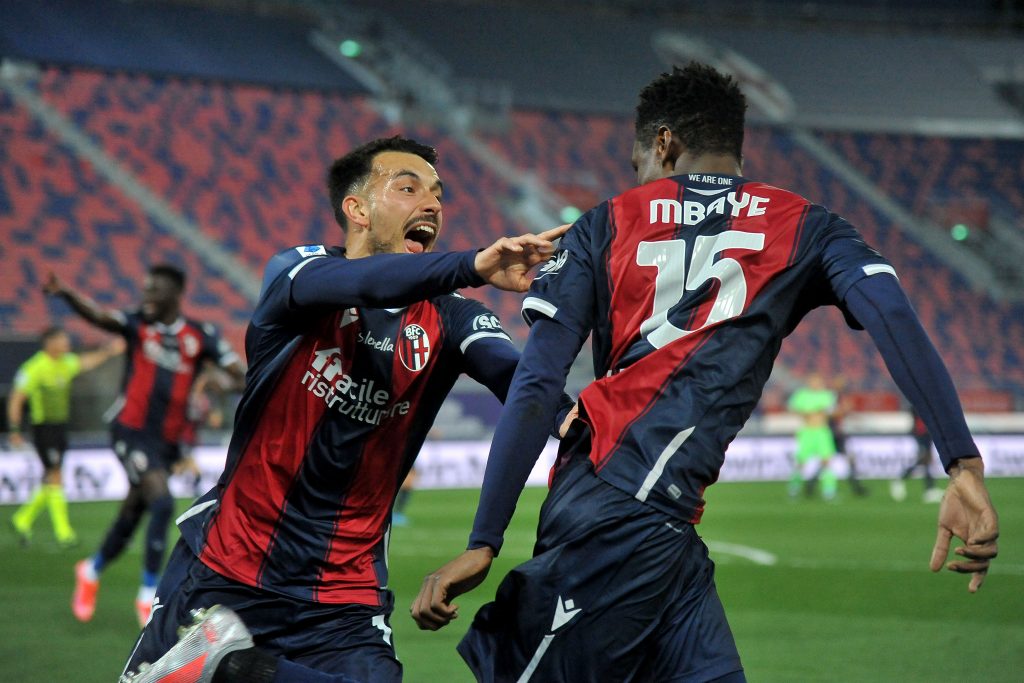 Vantaggio Bologna di Mbaye