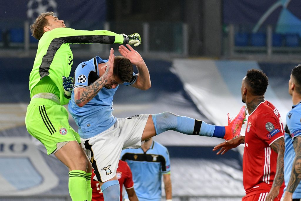 SS Lazio v Bayern Muenchen  - UEFA Champions League Round Of 16 Leg One