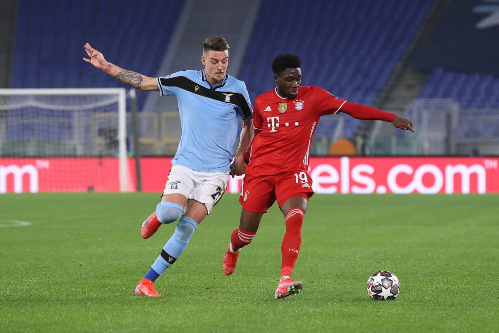 SS Lazio v Bayern Muenchen  - UEFA Champions League Round Of 16 Leg One