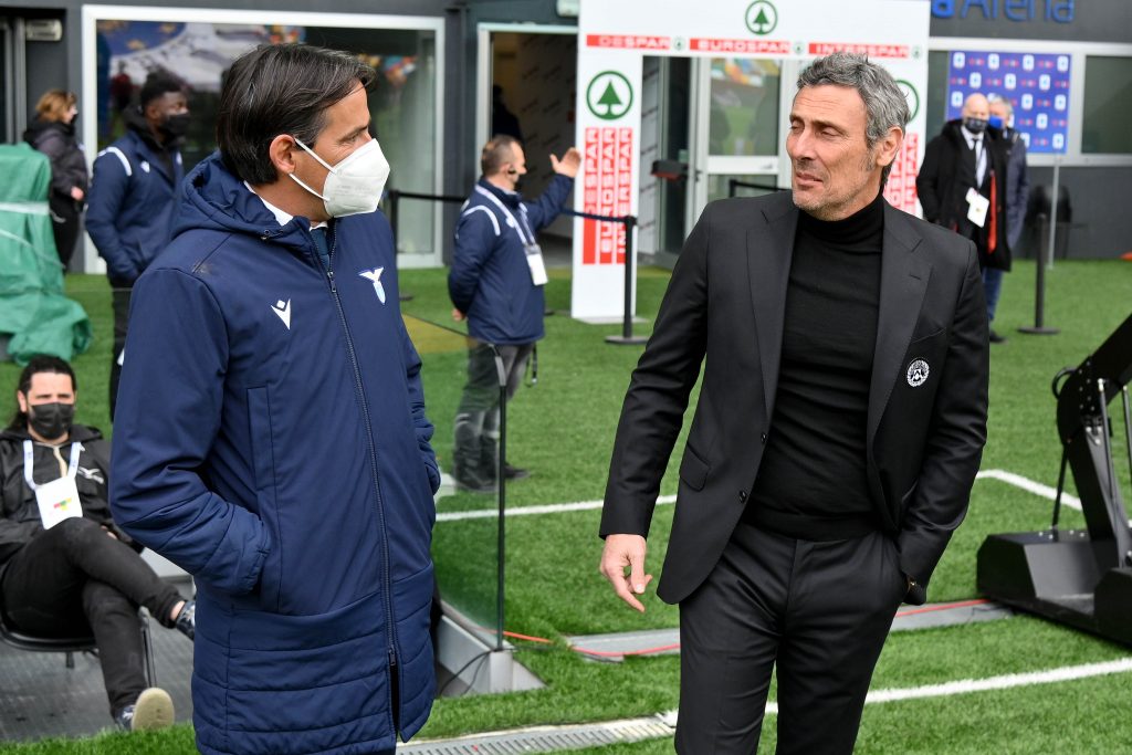 Gotti nel post partita di Udinese Lazio