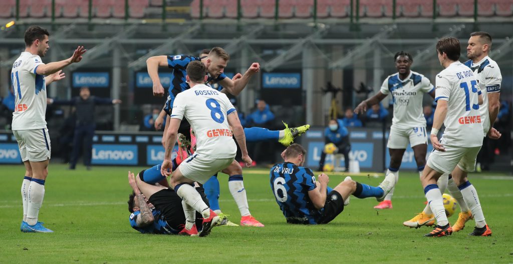 Skriniar decide il match con l'Atalanta
