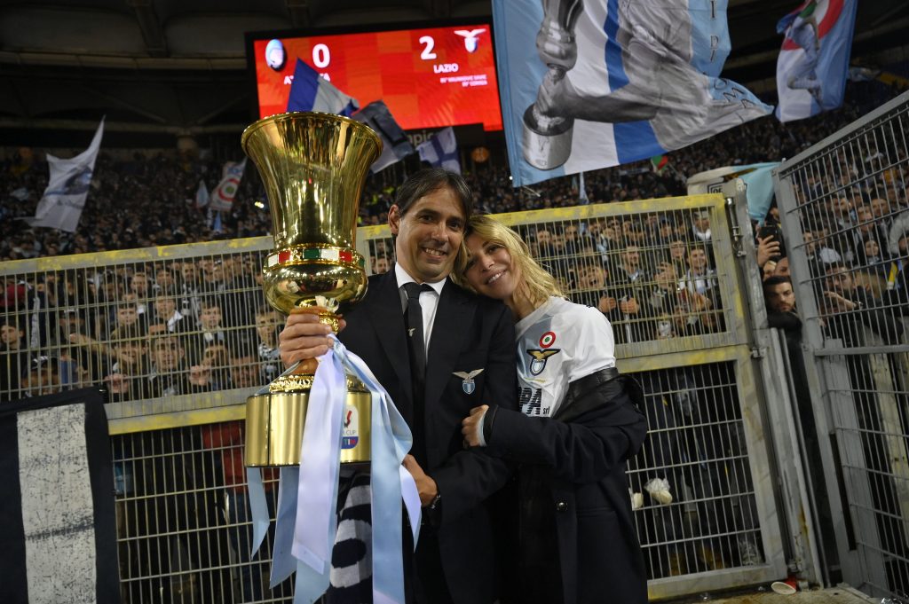 Simone Inzaghi e Gaia Lucariello