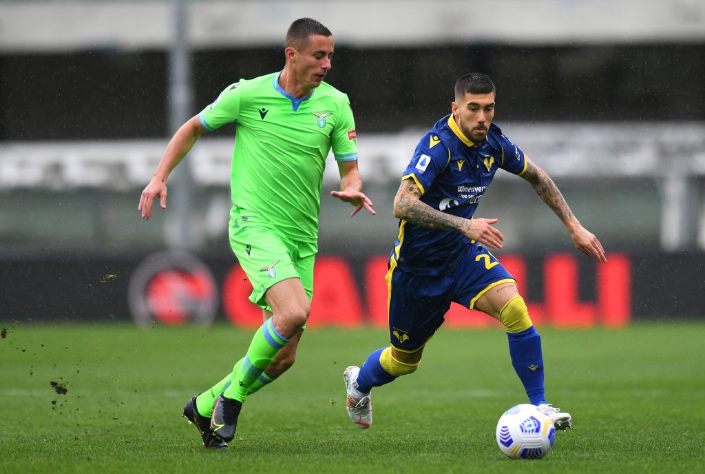 Le esultanze dei calciatori biancocelesti