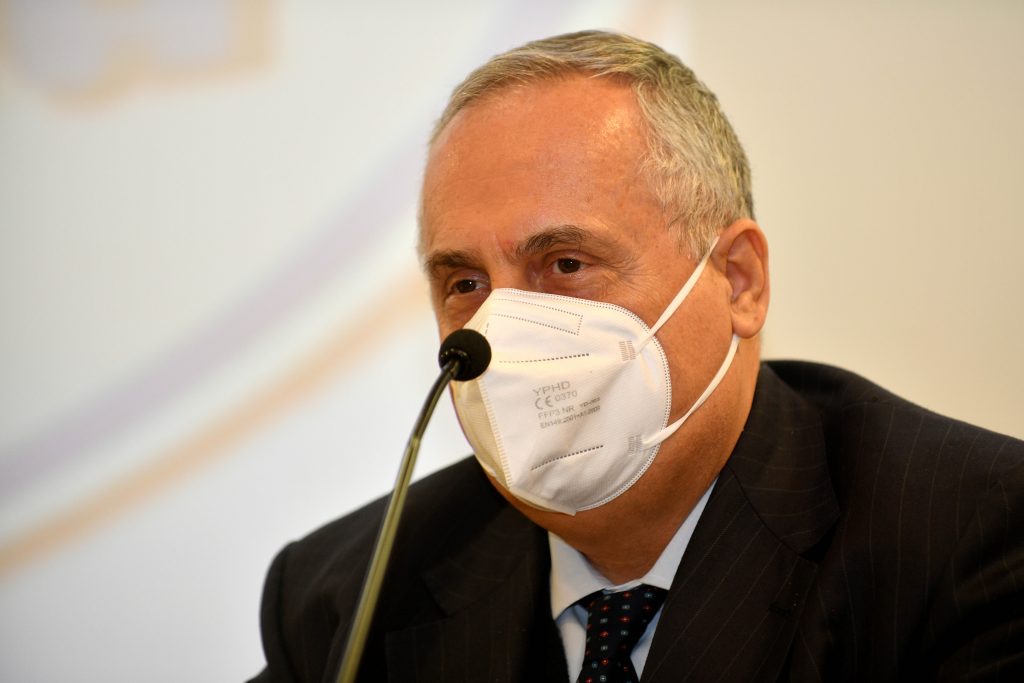 Lazio, Lotito e il caso tamponi