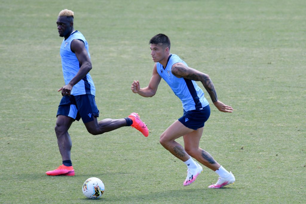 Lazio, Correa e Caicedo in allenamento