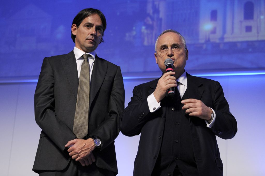 Lotito e Inzaghi