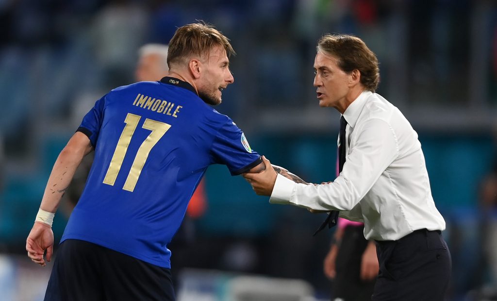 Immobile e Mancini