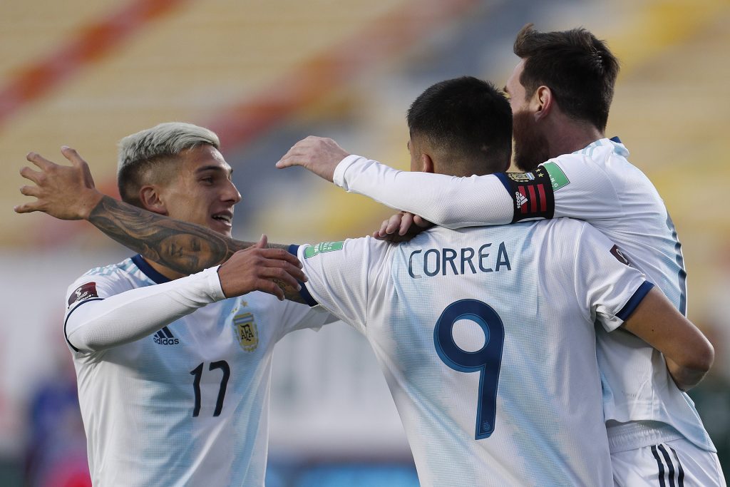 Correa con l'Argentina