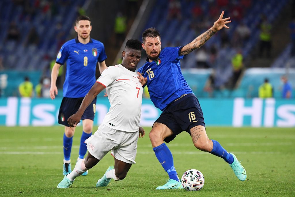Acerbi in Nazionale