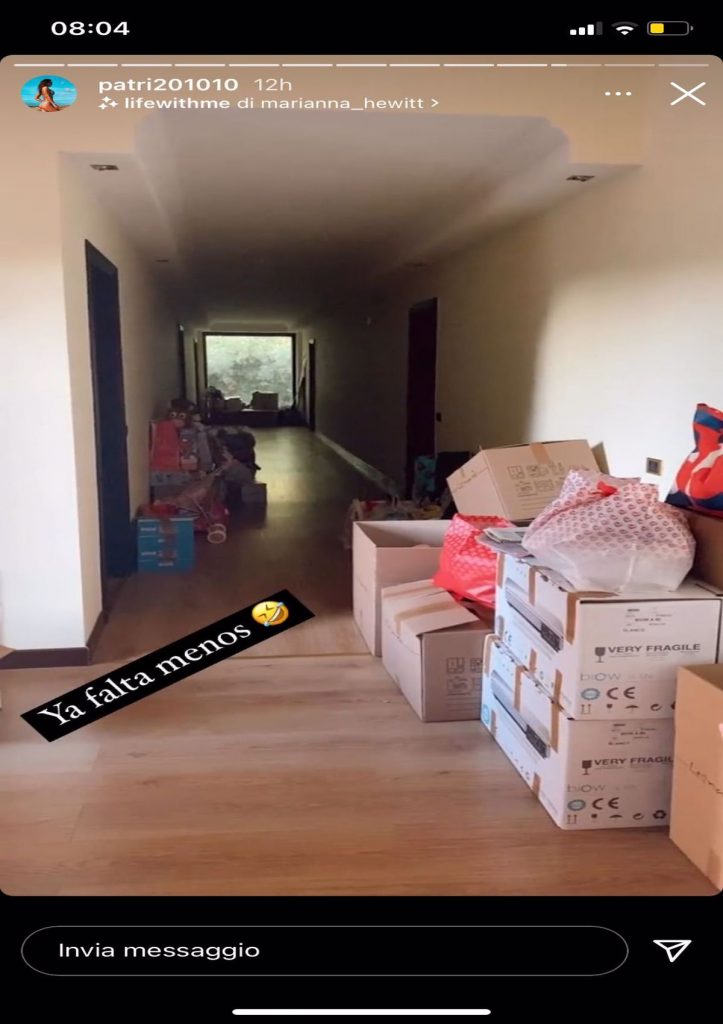 Patri e Luis Alberto traslocano