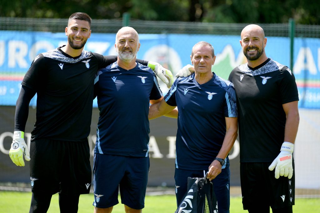 Strakosha e Reina con Nenci e Grigioni