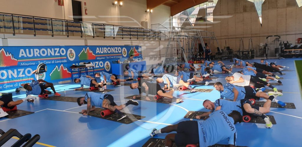 Lazio in palestra