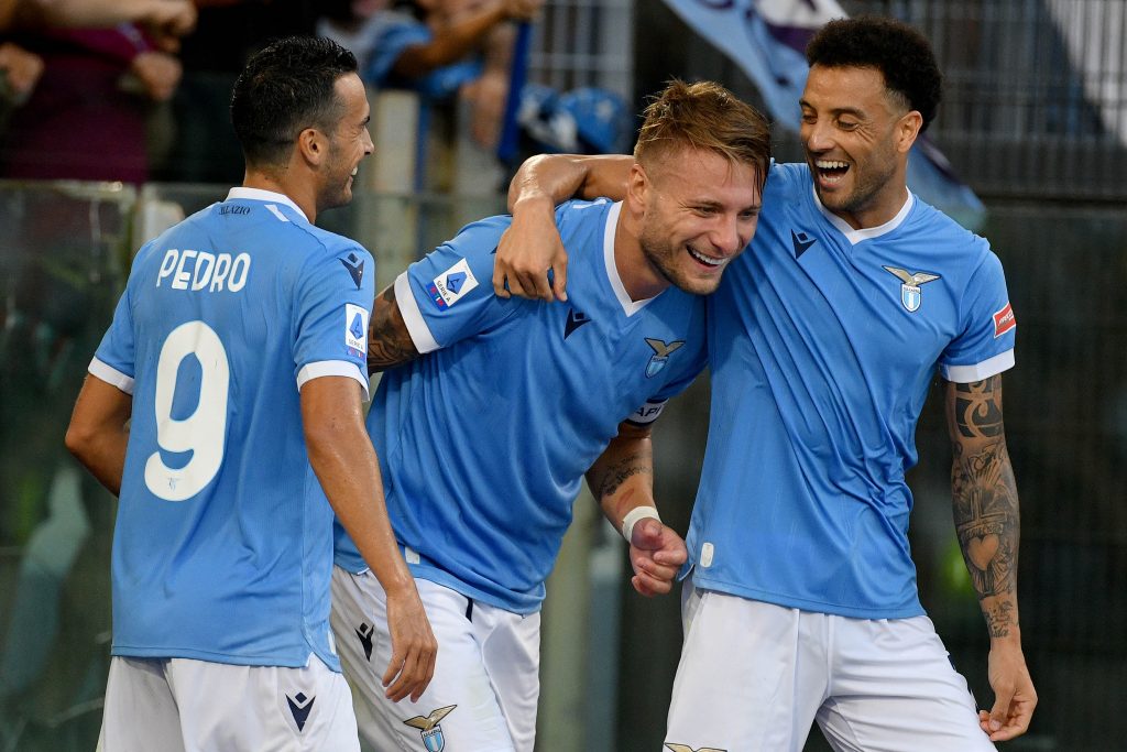 Pedro, Immobile e Felipe Anderson