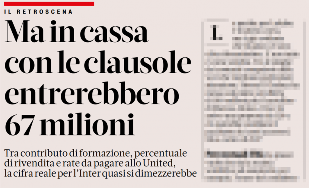 Il retroscena della Gazzetta dello Sport