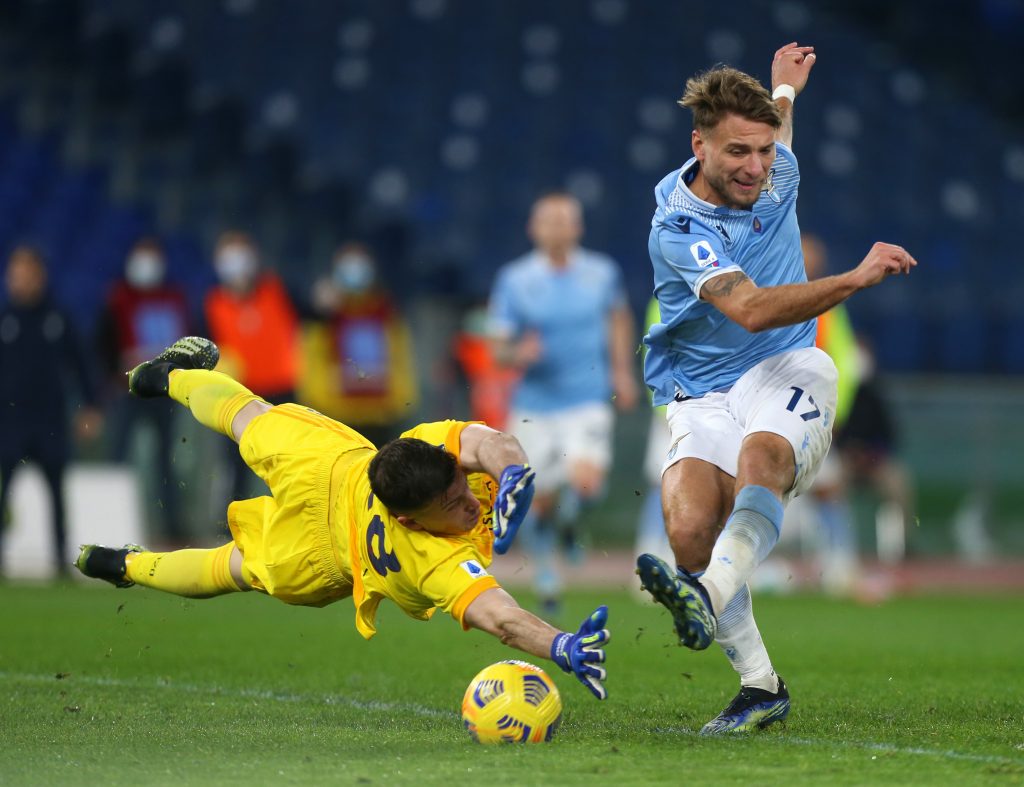 Cragno e Immobile in Lazio-Cagliari