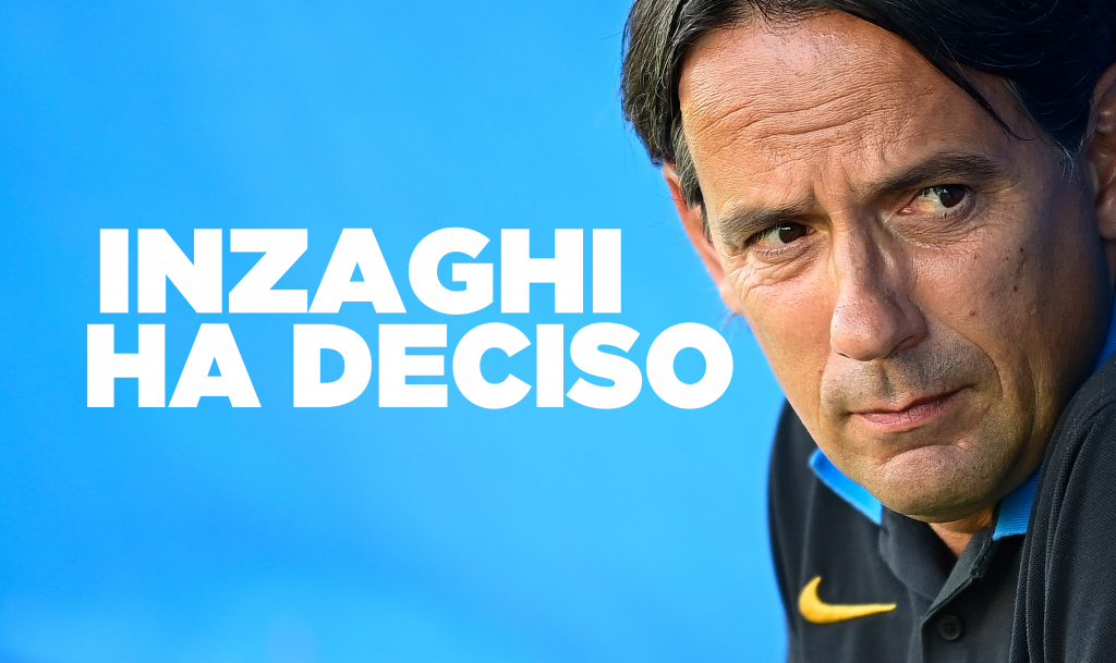 Simone Inzaghi ha deciso