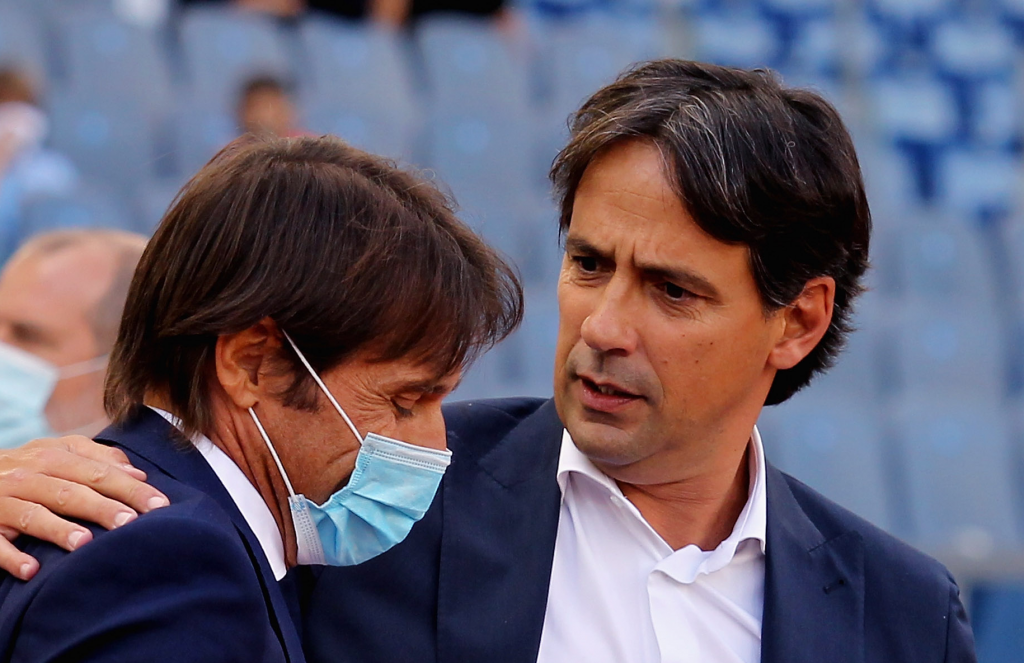 Simone Inzaghi e Antonio Conte