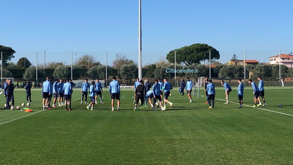 Allenamento Lazio