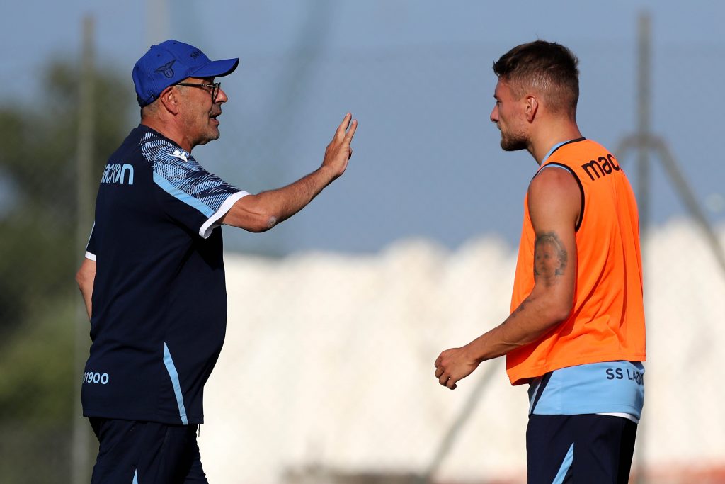 Immobile e Sarri