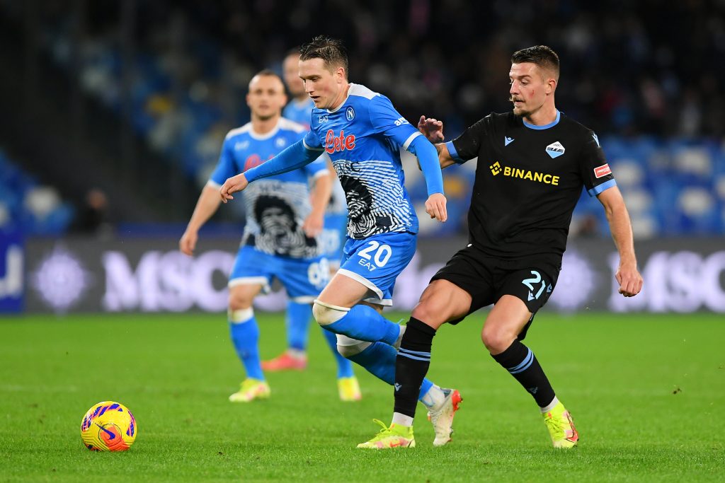Milinkovic contro il Napoli
