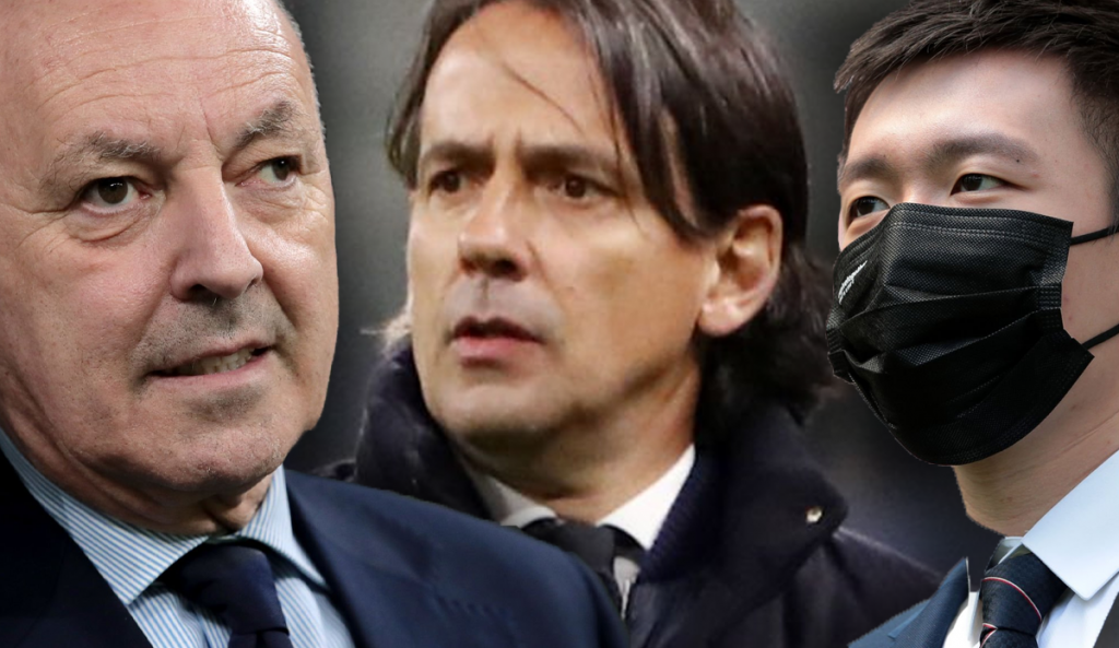 Inzaghi, Marotta e Zhang