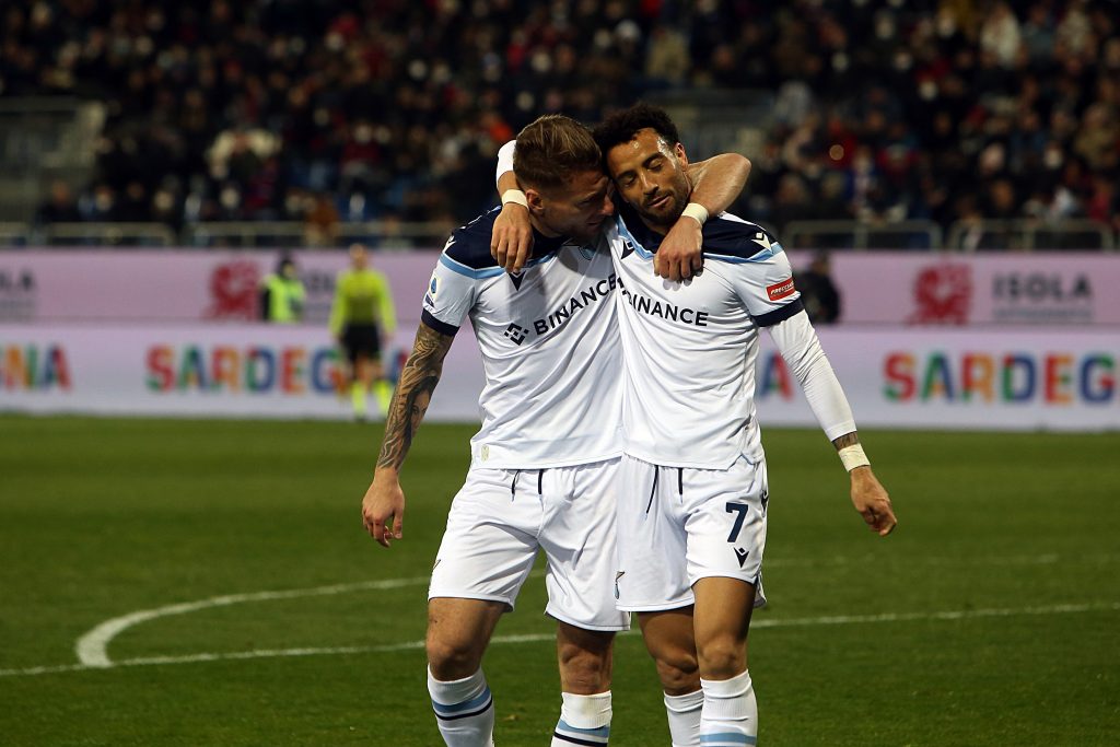 Immobile e Felipe Anderson