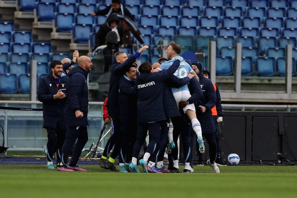 Lazio-Sassuolo, goal di Lazzari