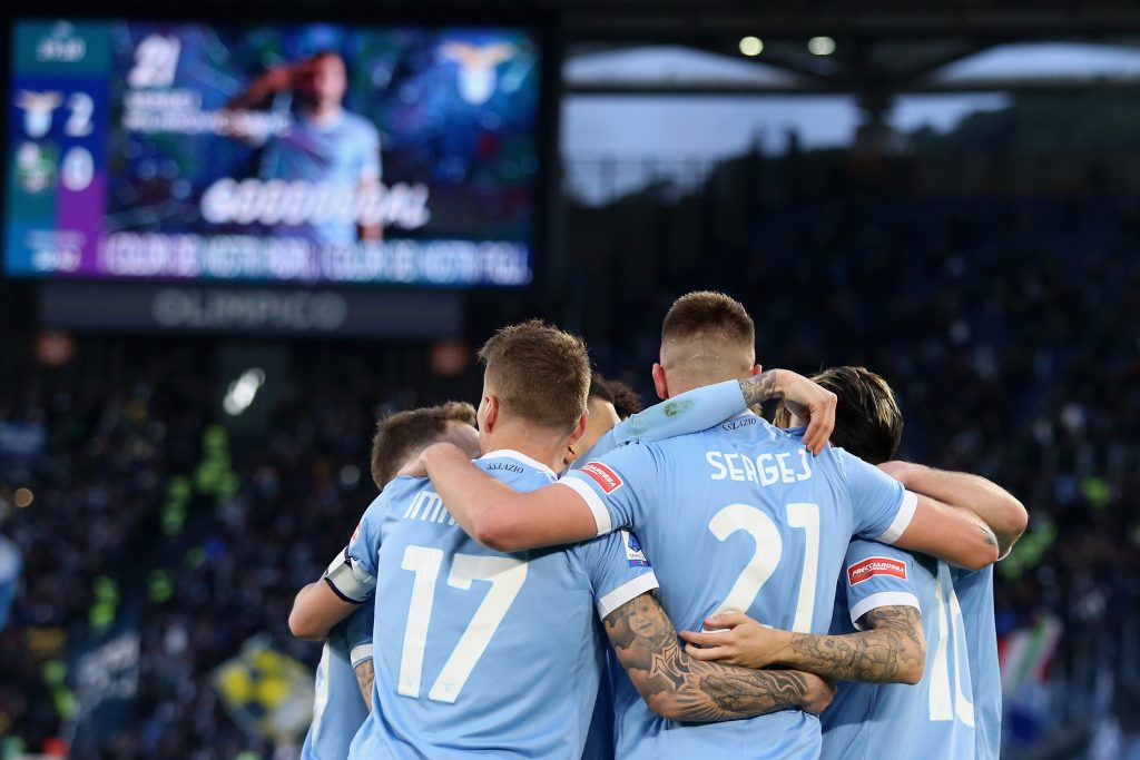 Lazio-Sassuolo, goal di Milinkovic