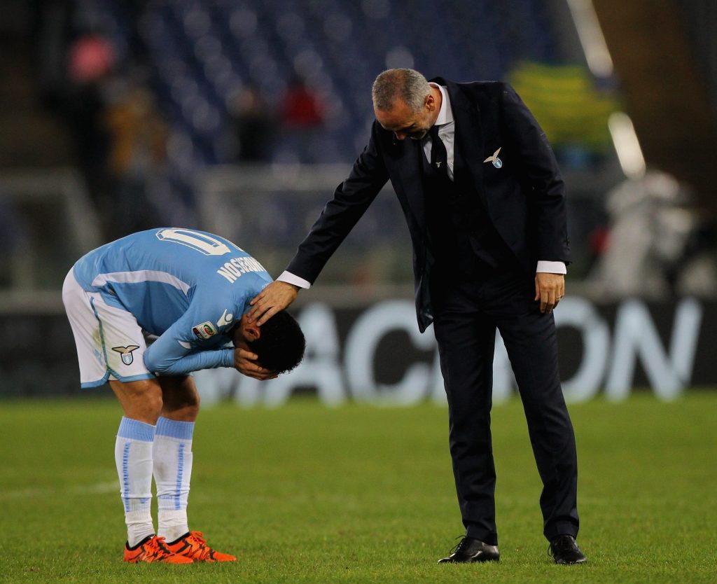 Felipe Anderson e Pioli