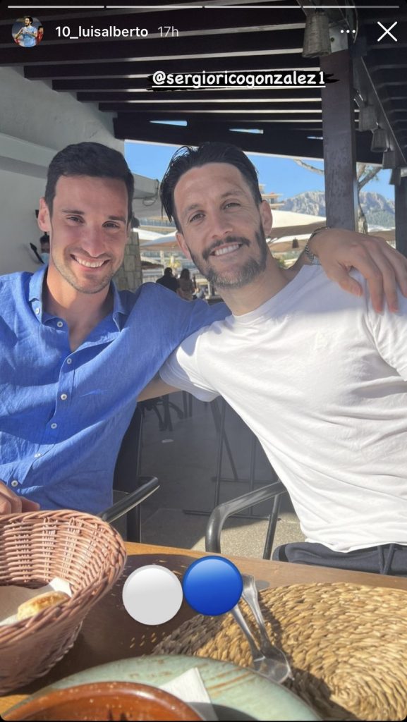 Luis Alberto e Sergio Rico