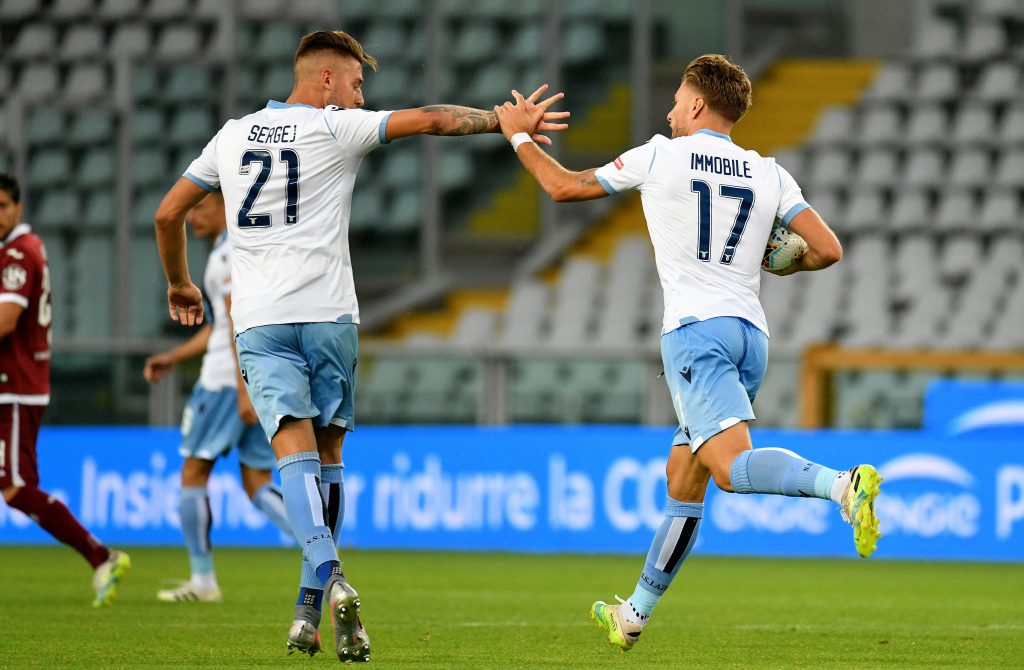 Milinkovic e Immobile