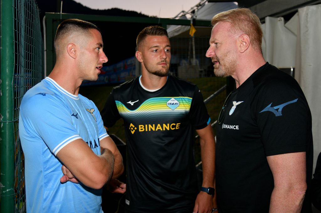 Adam Marusic, Sergej Milinkovic-Savic e Igli Tare