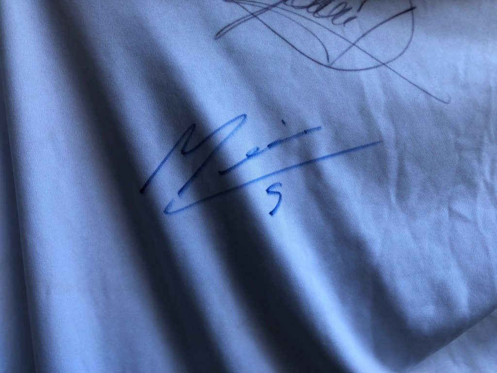 Autografo di Vecino