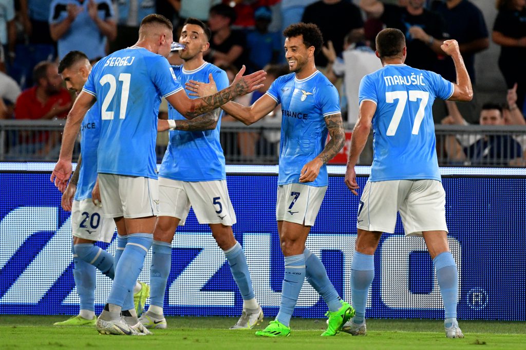 Milinkovic, Felipe Anderosn, Vecino, Zaccagni e Marusic