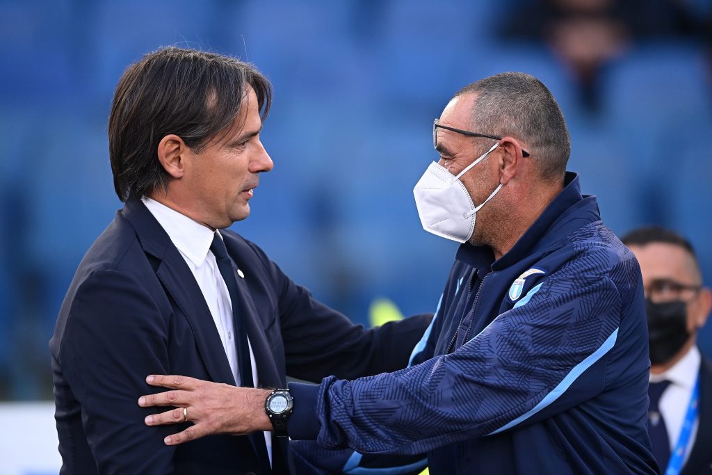 Simone Inzaghi e Maurizio Sarri