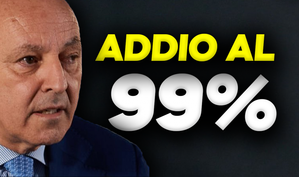 Marotta, addio al 99%