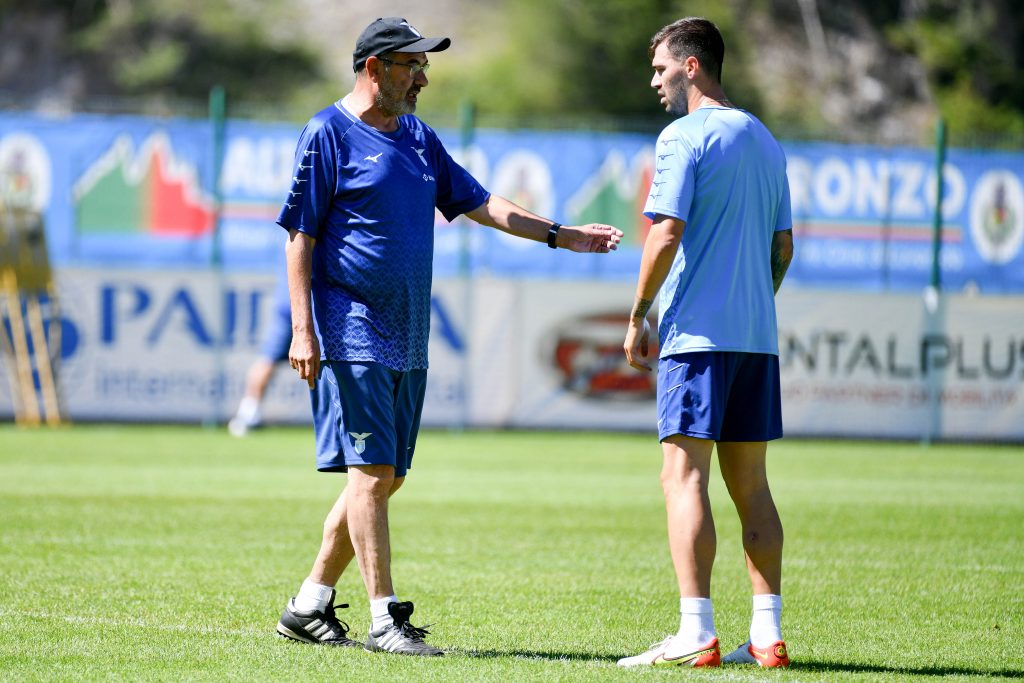 Maurizio Sarri e Alessio Romagnoli