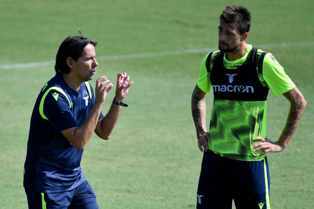 Simone Inzaghi e Francesco Acerbi