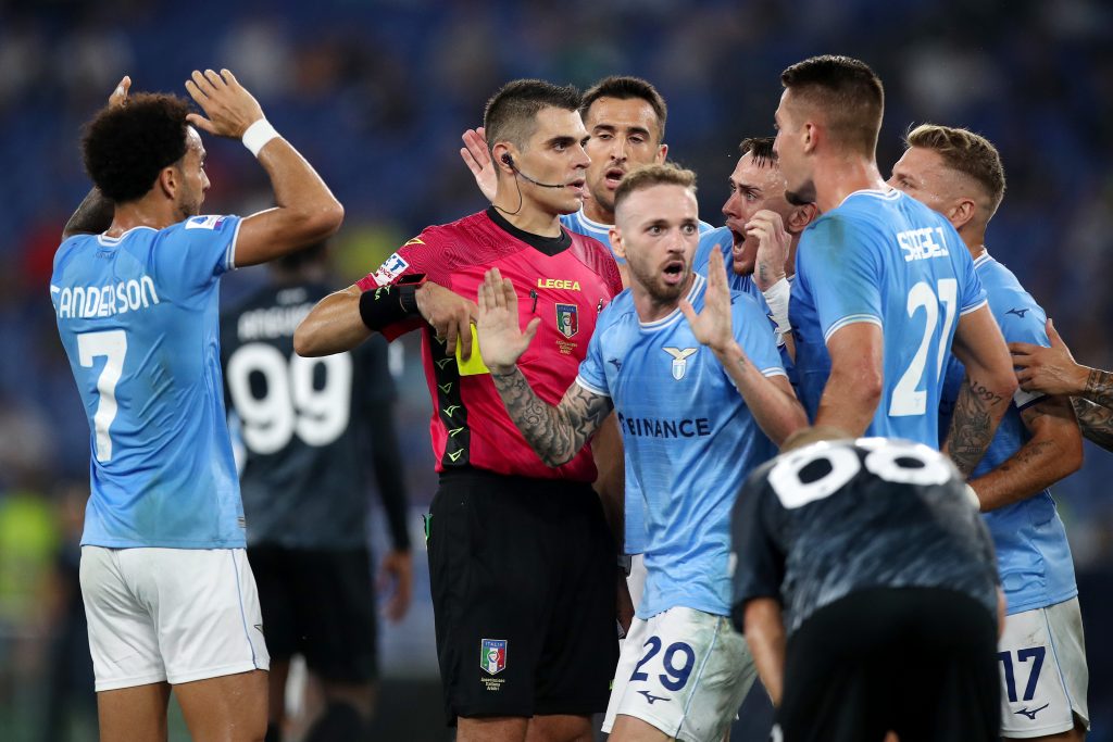 La Lazio protesta con Sozza